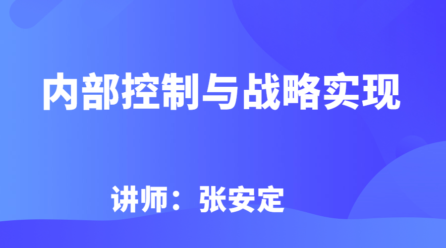 内部控制与战略实现